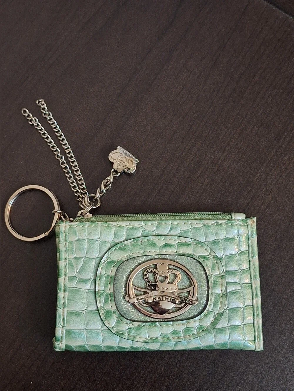Kathy Van Zeeland Small Card Holder Keychain
